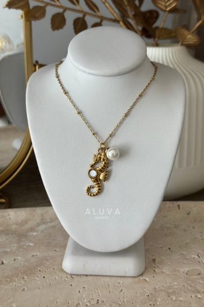 Collar caballo de mar