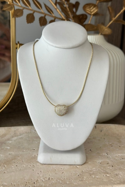 Collar corazón
