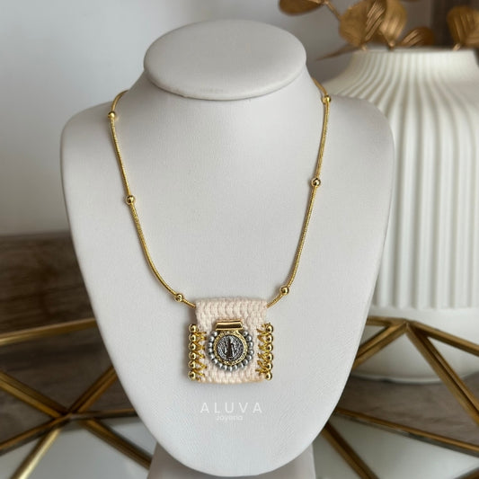 Collar San Benito tejido