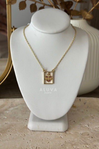 Collar sagrado corazón