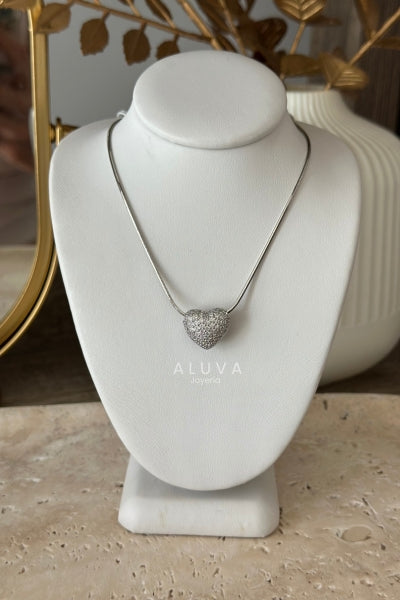 Collar corazón
