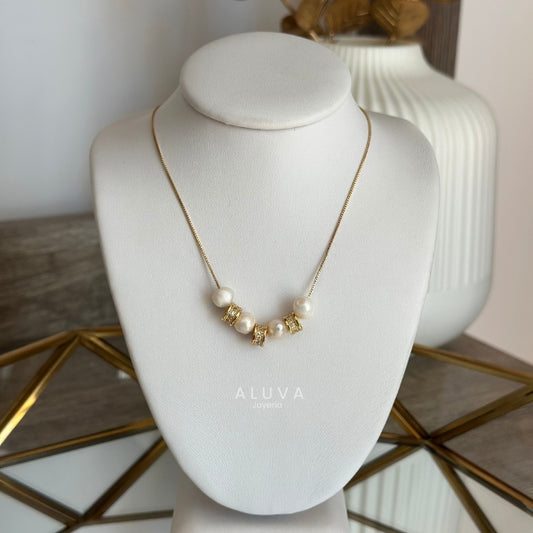Collar perlas