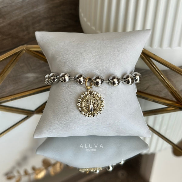 Pulsera San Benito ajustable